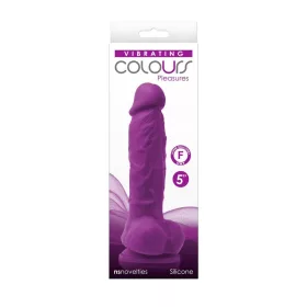 Farben - Pleasures - Vibrierend - 5" Dildo - Lila