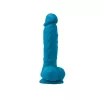 Farben - Pleasures - Vibrierend - 5" Dildo - Blau