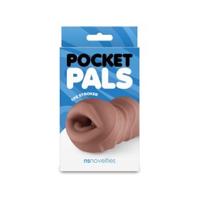 Pocket Pals – Mouth Stroker – Braun