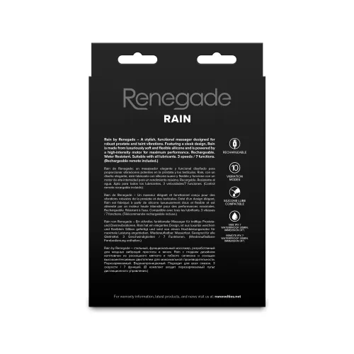 Renegade – Regen – Schwarz