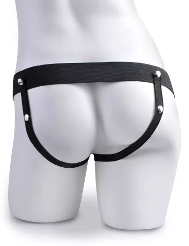 7" hohler Strap-On mit entfernter Beige/Schwarz