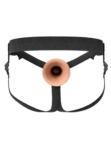 7" Silikon-Hohl-Strap-on – Dual-Density