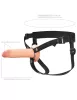 7" Silikon-Hohl-Strap-on – Dual-Density