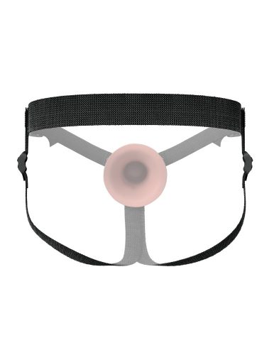 9" Silikon-Hohl-Strap-On Dual-Density