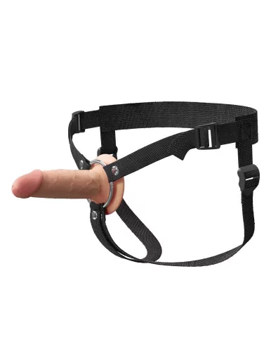 5" Silikon-Hohl-Strap-On Dual-Density