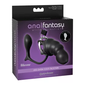 Ass-Gasm Cock Blocker Schwarz