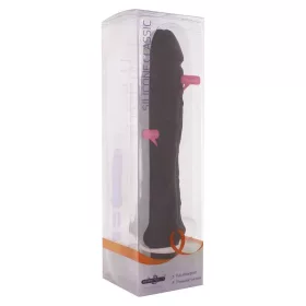 Klassischer großer Vibrator Schwarz