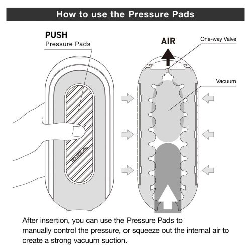 FLIP ZERO GRAVITY EV (Elektronische Vibration) WHITE