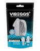 VIBEGGS – Twisty Tongues – Vibrierende Masturbationshülle – Weiß