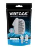 VIBEGGS – Candy Curves – Vibrierende Masturbationshülle – Weiß