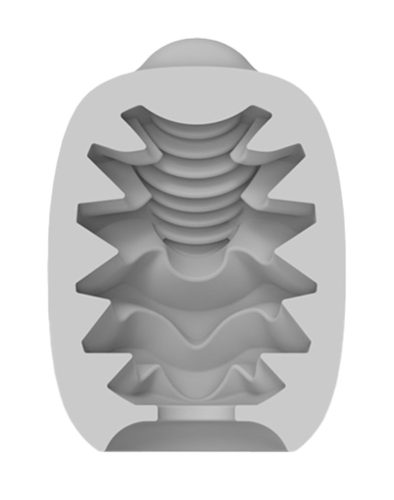 VIBEGGS – Candy Curves – Vibrierende Masturbationshülle – Weiß