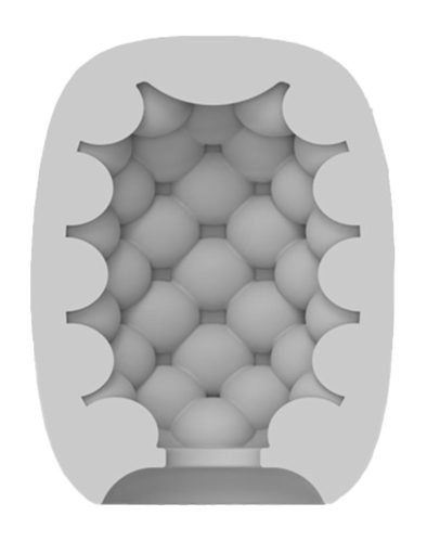 VIBEGGS – Blow Misty – Vibrierende Masturbationshülle – Weiß