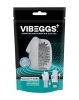 VIBEGGS – Naughty Nubs – Vibrierende Masturbationshülle – Weiß